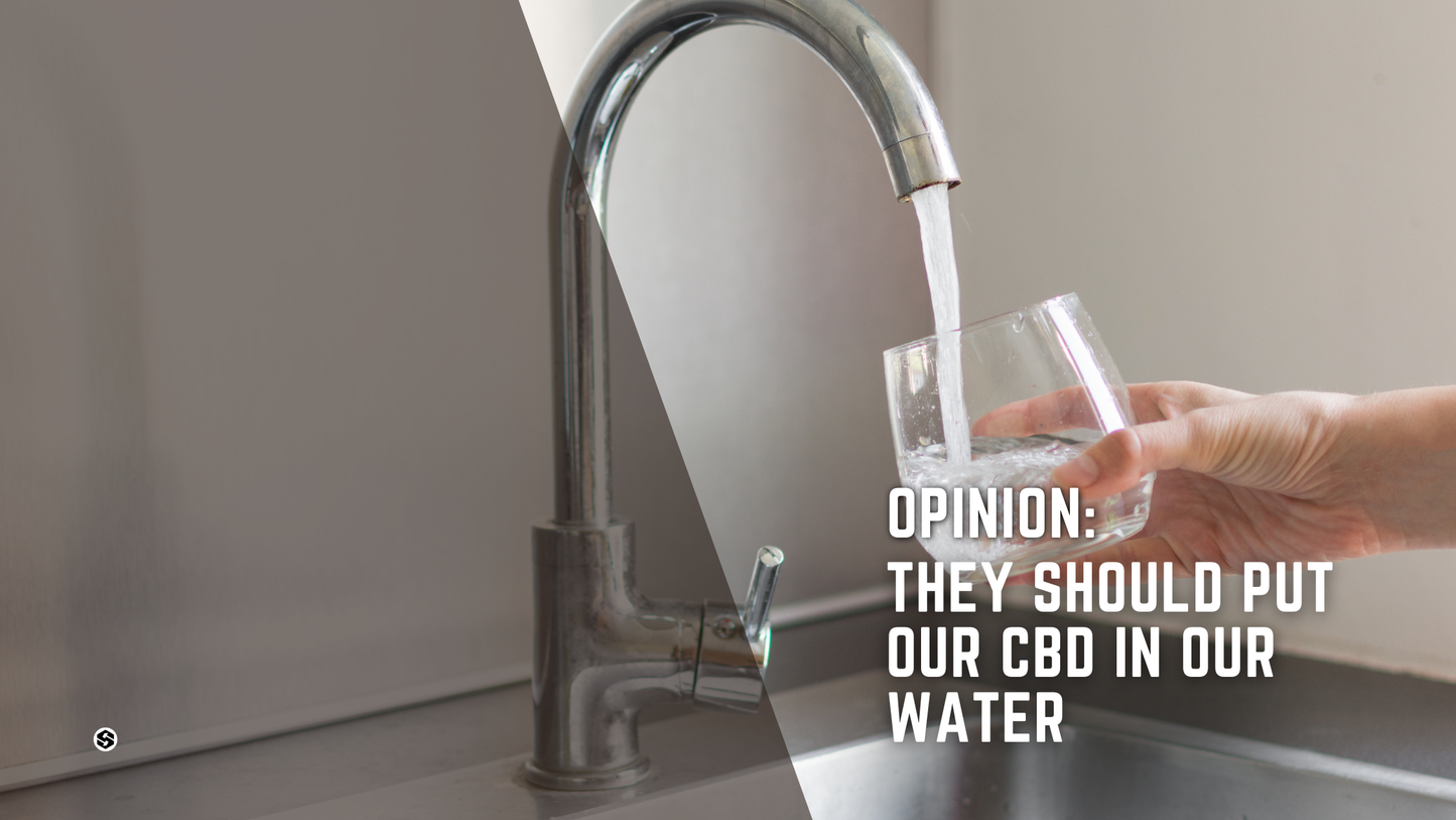 Opinion Piece: Forget flouride ... CBD should be in our tap water