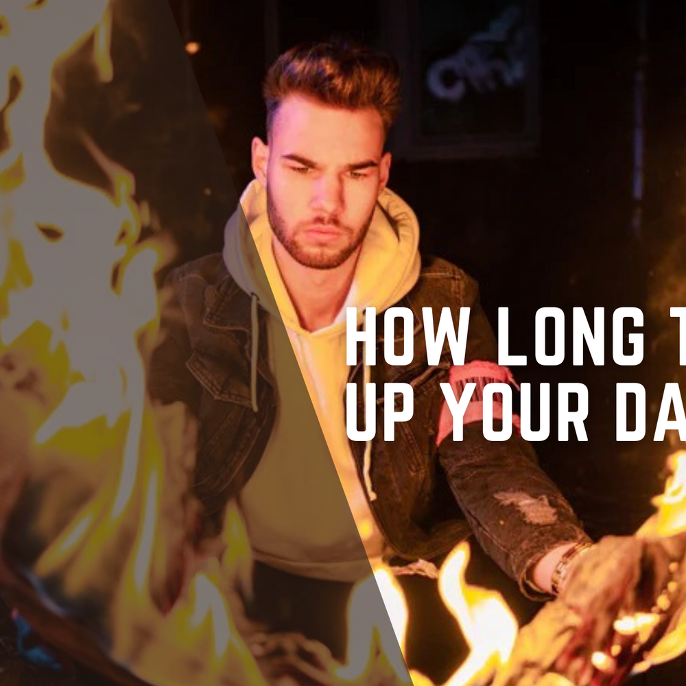 How long to heat up your dab