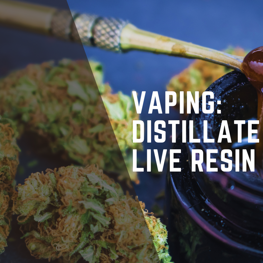Vaping: Distillate vs. Live Resin Stonesmiths' Vaping: Distillate vs. Live Resin Stonesmiths'